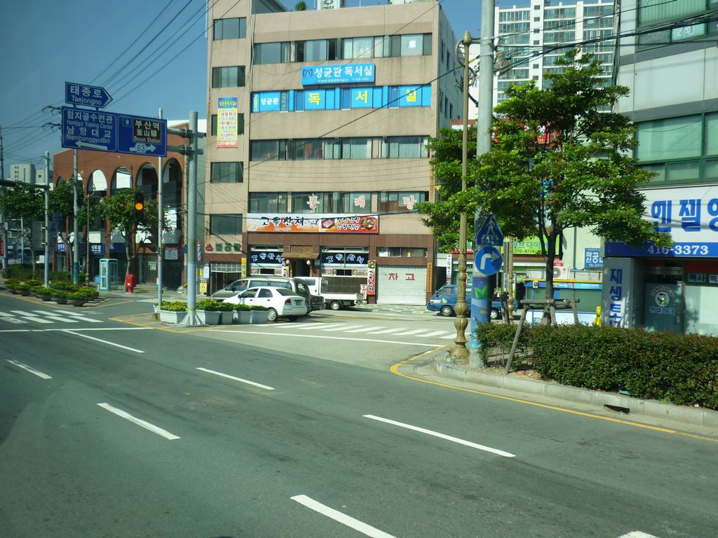 Улицы Пусана Южной Кореи