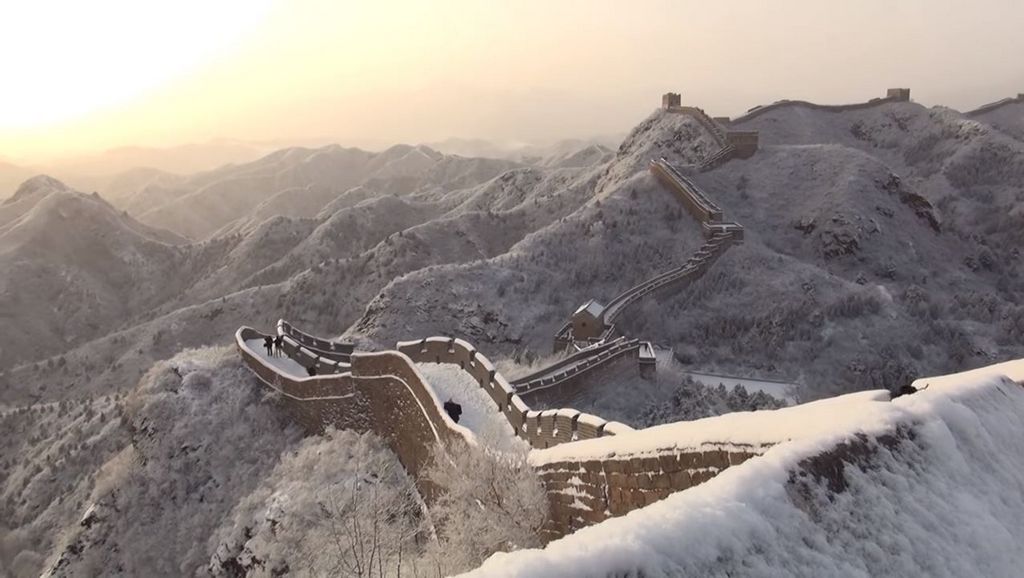 Участок Великой Китайской стены Цзиньшаньлин в Пекине