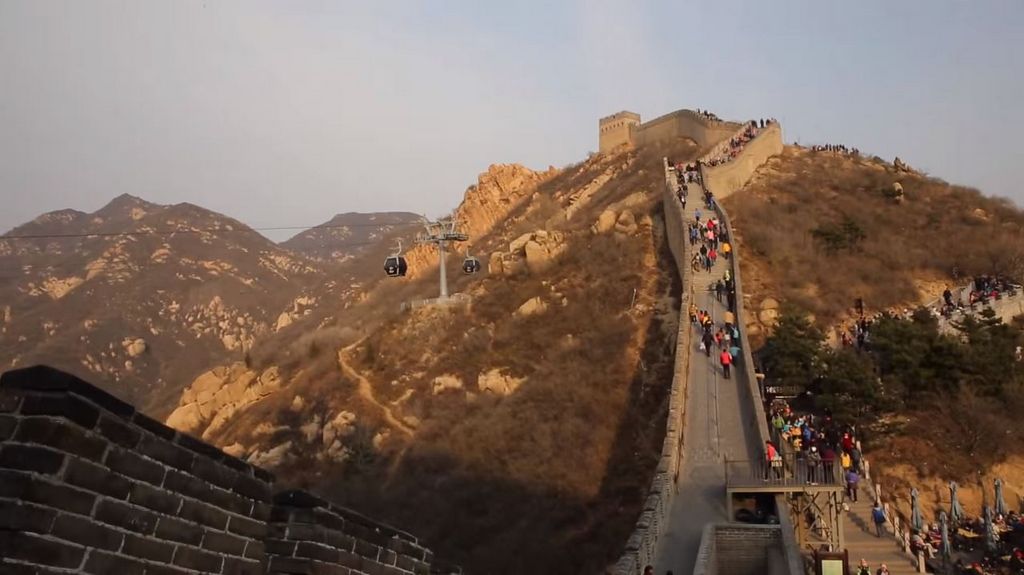 Участок Великой Китайской стены Бадалин в Пекине