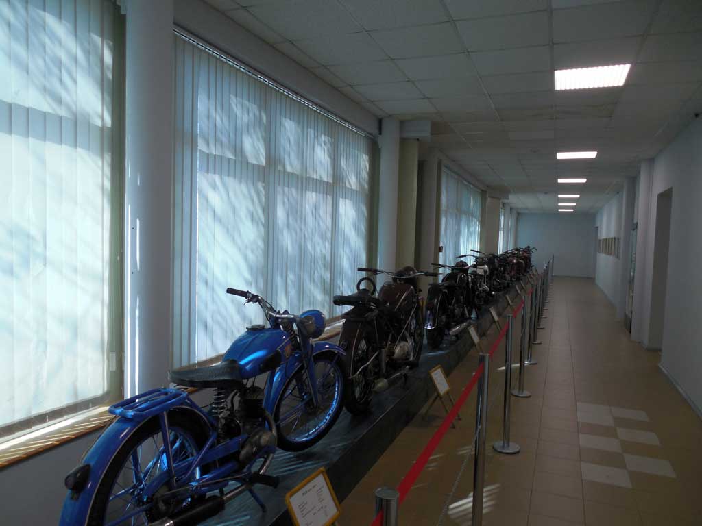 ретро мотоциклы в музее Владивостока