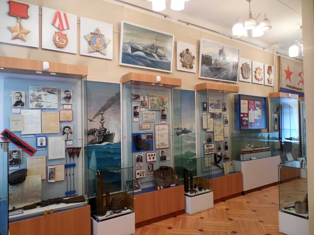 экспозиция музея во Владивостоке