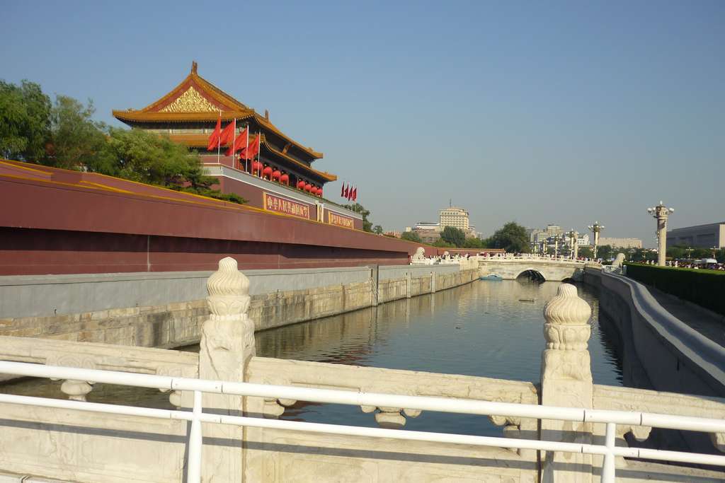 Пекин, вход в Запретный город