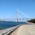 дорога к Новосильцевской батареи и мосту на Русском острове